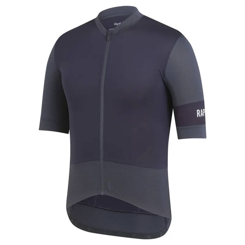 Rapha Pro team Jersey in Dark Grey and Navy-1